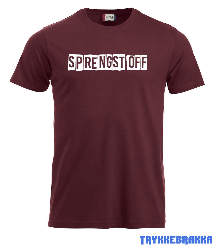 "Sprengstoff" T-skjorte