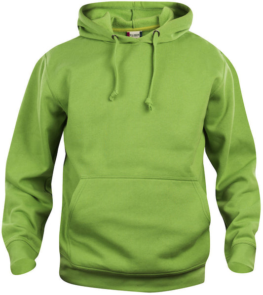 En lysegrønn hettegenser