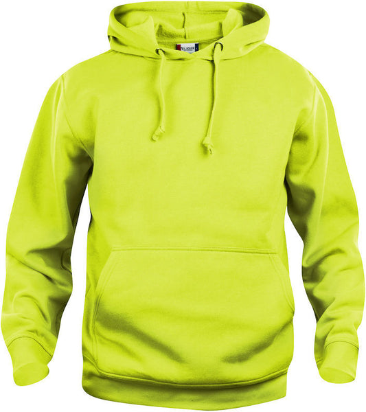 En visibility-green hettegenser