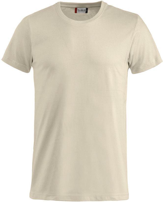 En lysebeige t-skjorte