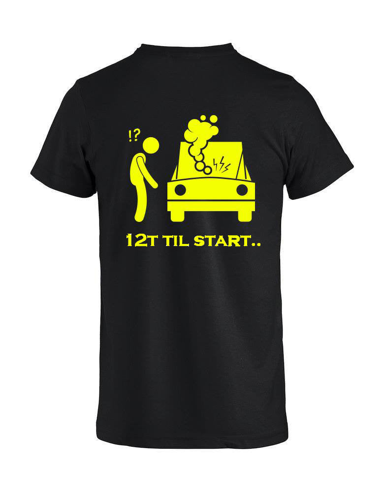 "12t til start" T-skjorte
