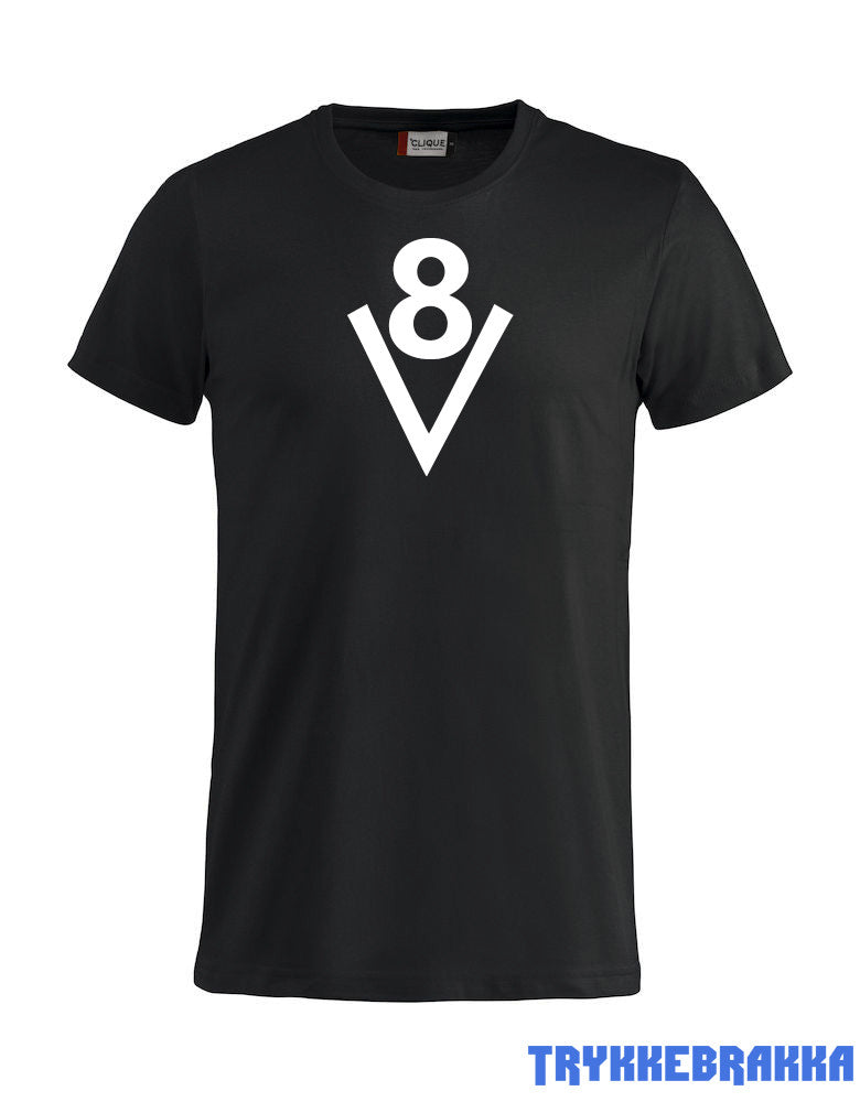 "V8" T-skjorte
